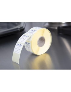 Etiquettes Hygiplas 25x25 mm - Lot de 1000 2