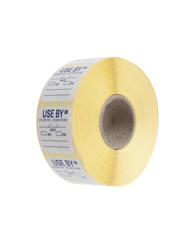 Etiquettes Hygiplas 25x25 mm - Lot de 1000