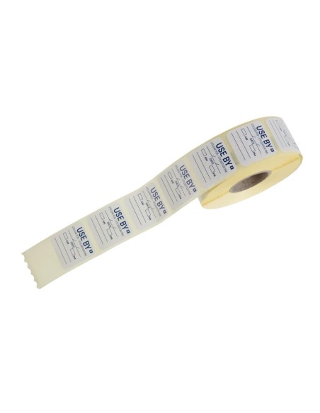Etiquettes Hygiplas 25x25 mm - Lot de 1000