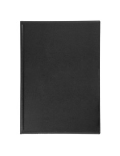 Protège-menus Olympia A5 noir en PVC - 2 pages