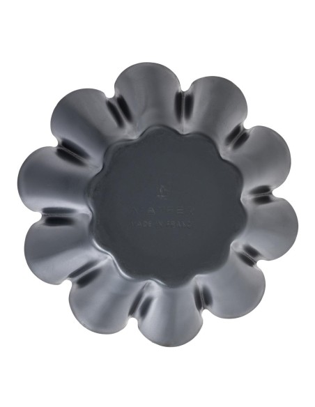 Moules mini brioche antiadhésifs 75mm - Lot de 12