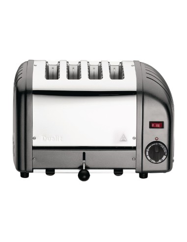 Grille-pain 4 tranches anthracite Dualit 40348 - 2,2 kW