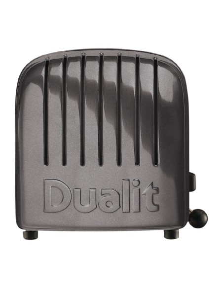 Grille-pain 4 tranches anthracite Dualit 40348 - 2,2 kW