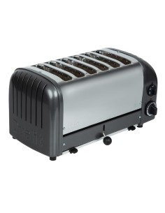 Grille-pain 6 tranches anthracite Dualit Vario 60156