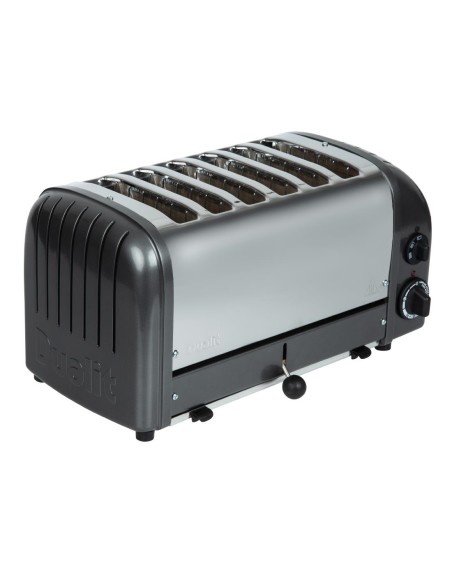 Grille-pain 6 tranches anthracite Dualit Vario 60156