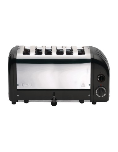 Grille-pain 6 tranches noir Vario Dualit 60145