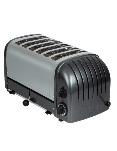 Grille-pain 6 tranches anthracite Dualit Vario 60156
