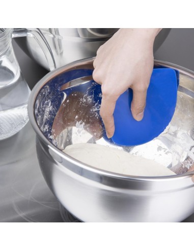Corne à pâtisserie Vogue 114x76 mm - Plastique bleu