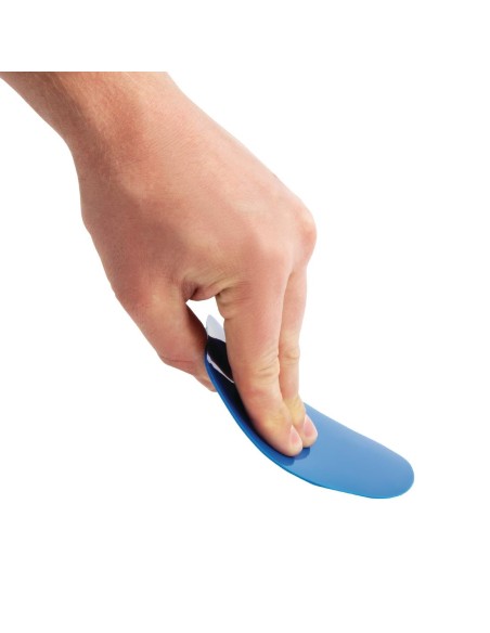 Corne à pâtisserie Vogue 114x76 mm - Plastique bleu