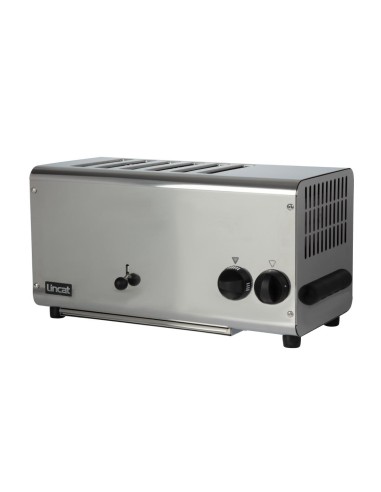 Grille-pain 6 fentes Lincat LT6X - Inox 3,1 kW