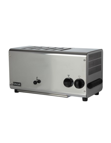 Grille-pain 6 fentes Lincat LT6X - Inox 3,1 kW