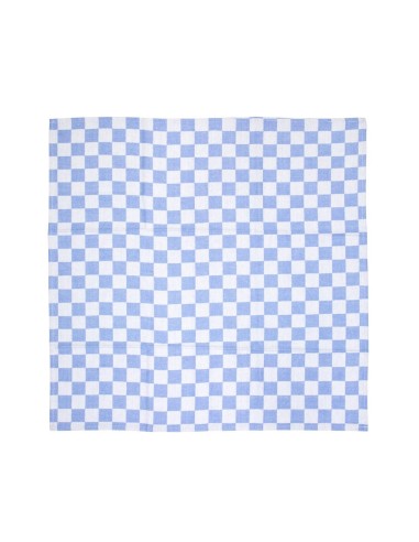 Torchon de cuisine Vogue bleu - 100% coton 660x660 mm
