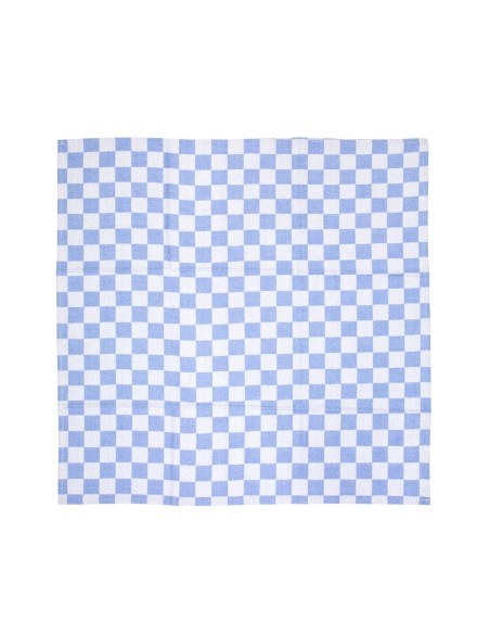 Torchon de cuisine Vogue bleu - 100% coton 660x660 mm
