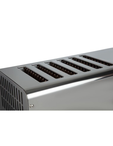 Grille-pain 6 fentes Lincat LT6X - Inox 3,1 kW