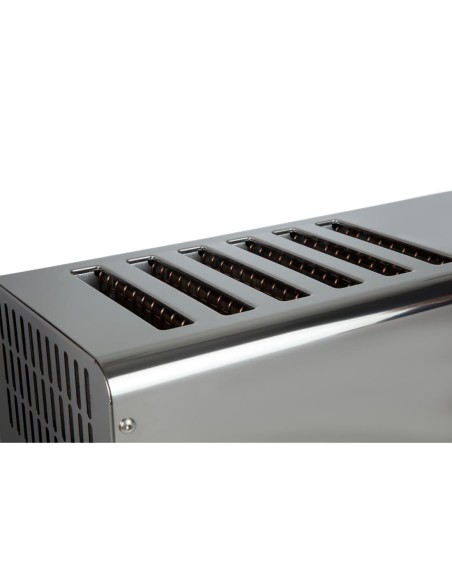 Grille-pain 6 fentes Lincat LT6X - Inox 3,1 kW