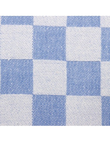 Torchon de cuisine Vogue bleu - 100% coton 660x660 mm