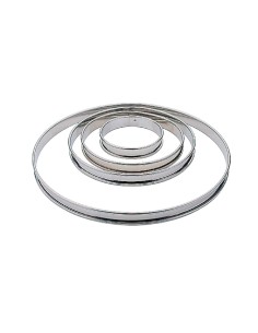Cercle à tarte 240mm Matfer Bourgeat - Inox