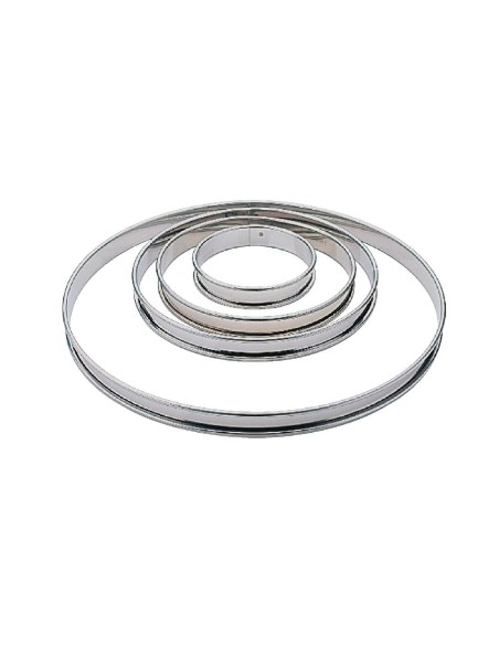Cercle à tarte 240mm Matfer Bourgeat - Inox