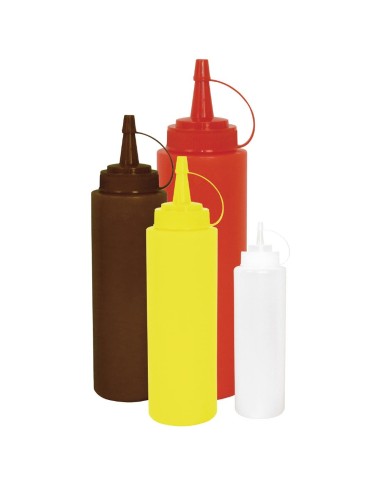Distributeur de sauce Vogue 340ml marron - 0,34 L