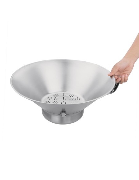 Passoire à frites Vogue en inox - Grande capacité