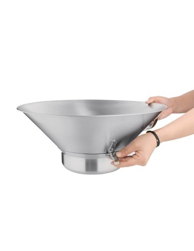 Passoire à frites Vogue en inox - Grande capacité