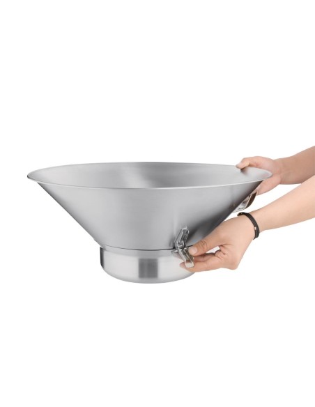 Passoire à frites Vogue en inox - Grande capacité