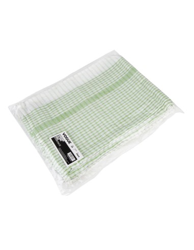 Torchons Vogue Wonderdry verts - Lot de 10