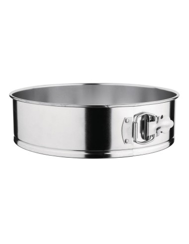 Moule rond à charnière en fer blanc Vogue 260mm - 75x260 mm