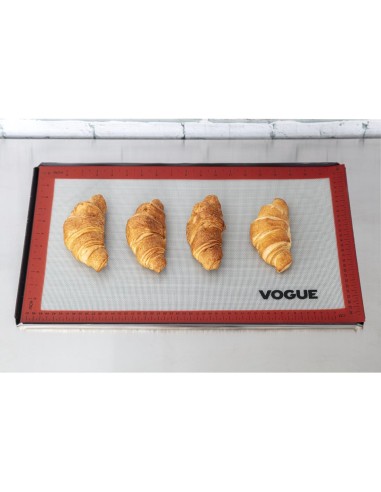 Tapis de cuisson antiadhésif Vogue 52x32 cm - Silicone blanc