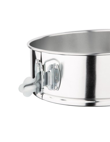 Moule rond à charnière Vogue 220mm - Étain
