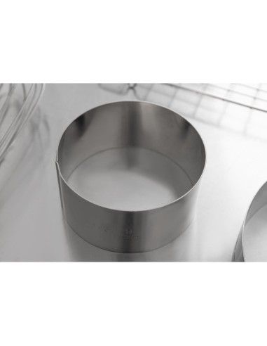 Cercle à mousse 120 x 60 mm - Matfer Bourgeat