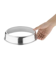 Cercle à assiette en aluminium Vogue - 20 cm 2