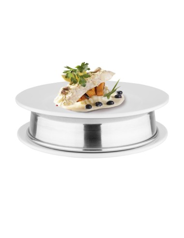 Cercle à assiette en aluminium Vogue - 20 cm