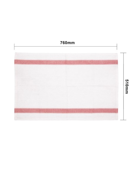 Torchon usage intensif Vogue rouge - 762 x 508 mm