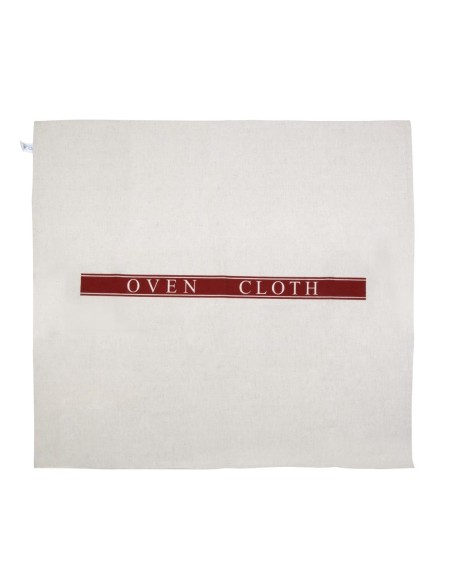 Torchon antichaleur Vogue 86x81 cm - Lin & Coton rouge