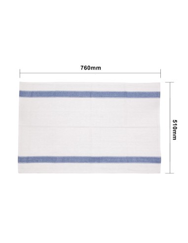 Torchon usage intensif Vogue bleu 762x508 mm