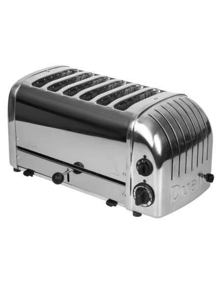 Grille-pain 6 tranches inox Vario Dualit 60165
