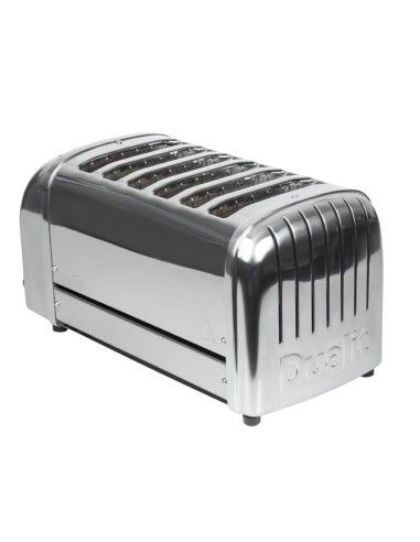 Grille-pain 6 tranches inox Vario Dualit 60165