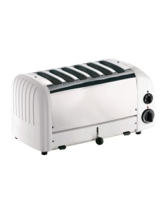 Grille-pain 6 tranches blanc Dualit Vario 60146