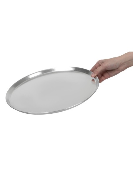 Plaque à pizza profonde en aluminium 15x305 mm