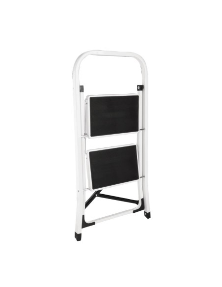 Escabeau pliant Vogue 2 marches - 150kg - Blanc
