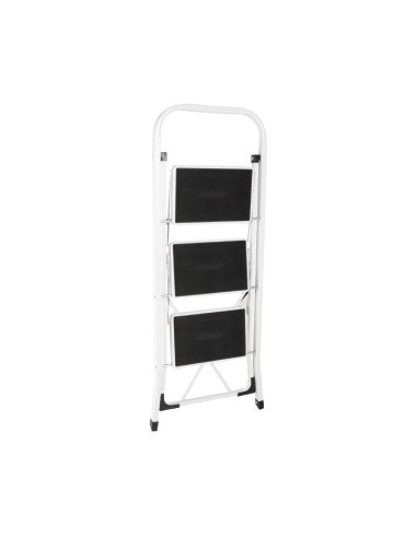 Escabeau pliant Vogue 3 marches - 150 kg - Blanc