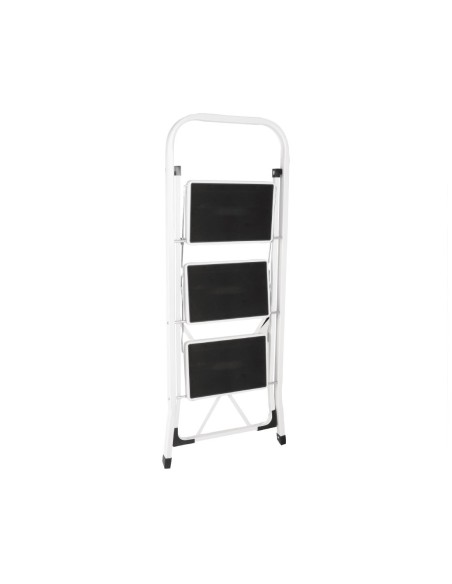 Escabeau pliant Vogue 3 marches - 150 kg - Blanc