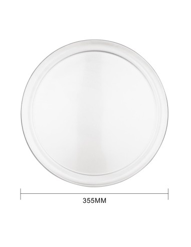 Plaque à pizza Vogue 355 mm en aluminium