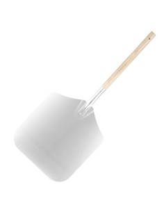 Pelle à pizza Vogue moyenne 35,5 x 40 cm - Aluminium