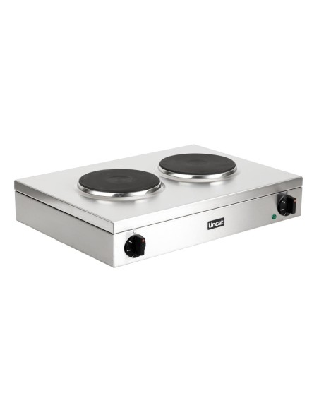Plaque de cuisson électrique double Lincat Lynx 400 LBR2 - Compacte et efficace