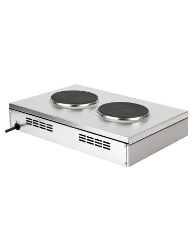 Plaque de cuisson électrique double Lincat Lynx 400 LBR2 - Compacte et efficace