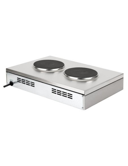 Plaque de cuisson électrique double Lincat Lynx 400 LBR2 - Compacte et efficace
