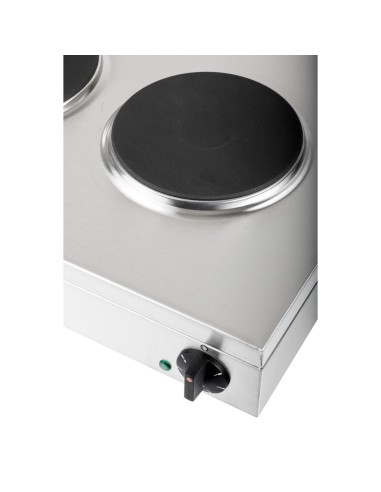 Plaque de cuisson électrique double Lincat Lynx 400 LBR2 - Compacte et efficace