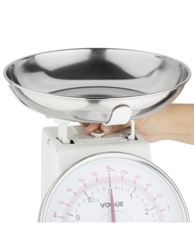 Balance cuisine Vogue 5kg - grande capacité inox